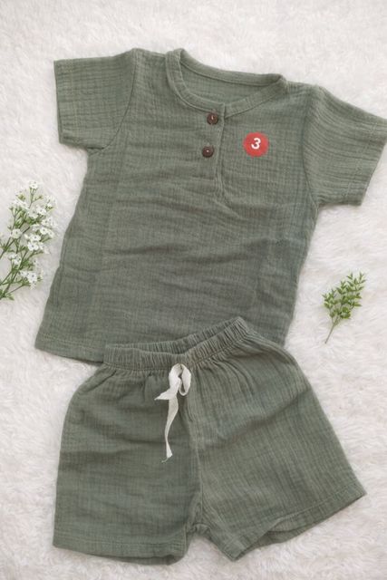 Conjunto cotton verde